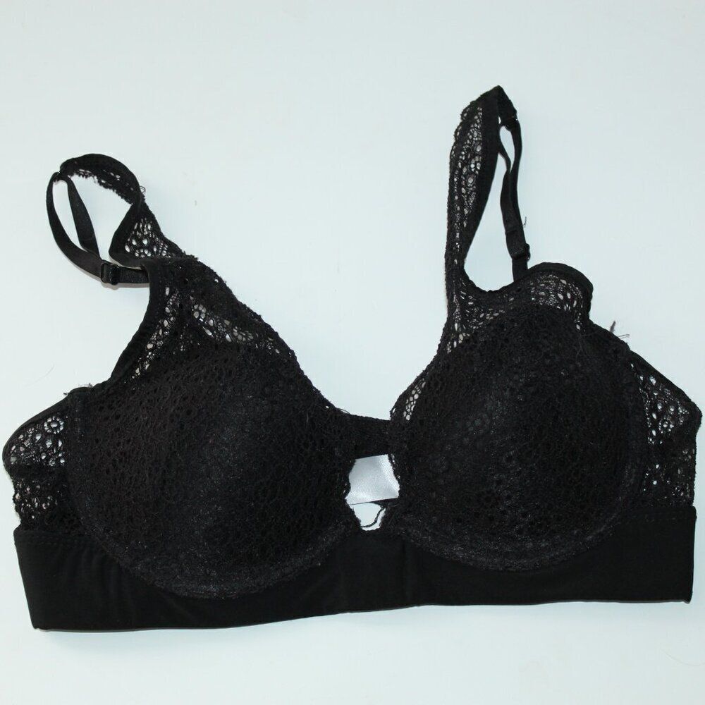 Set of 2 No Boundaries Lace Overlay Bras Size 34B - Picture 3 of 10